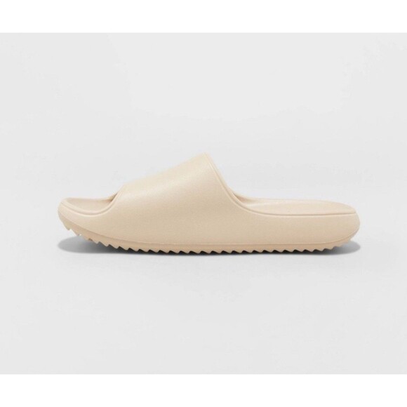 Wild Fable Women's Robbie Tan Single Band D Toe Slide Sandals Size 9 NWT - Picture 2 of 5